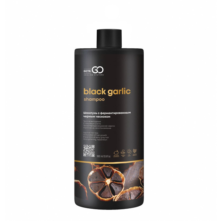 Шампунь с ферментированным чёрным чесноком 1000 мл в Новом Уренгое